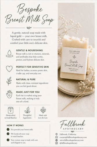 Bespoke Breast Milk Bars