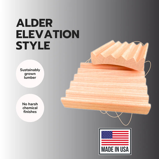 Alder Elevation Wood Soap Dish
